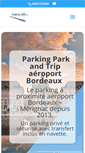 Mobile Screenshot of bordeaux-parkandtrip.com